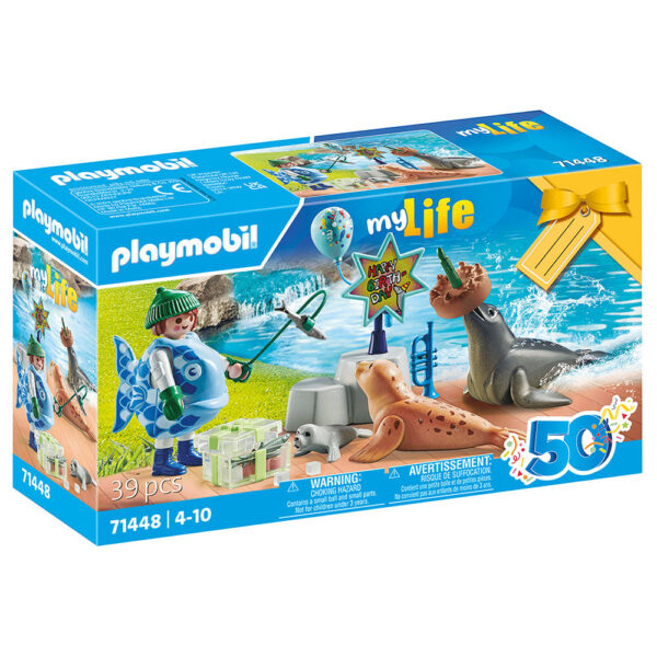 Playmobil - Hranirea Animalelor - PM71448