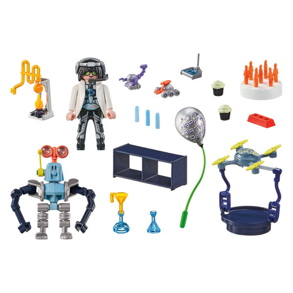 Playmobil - Cercetator Cu Roboti - PM71450