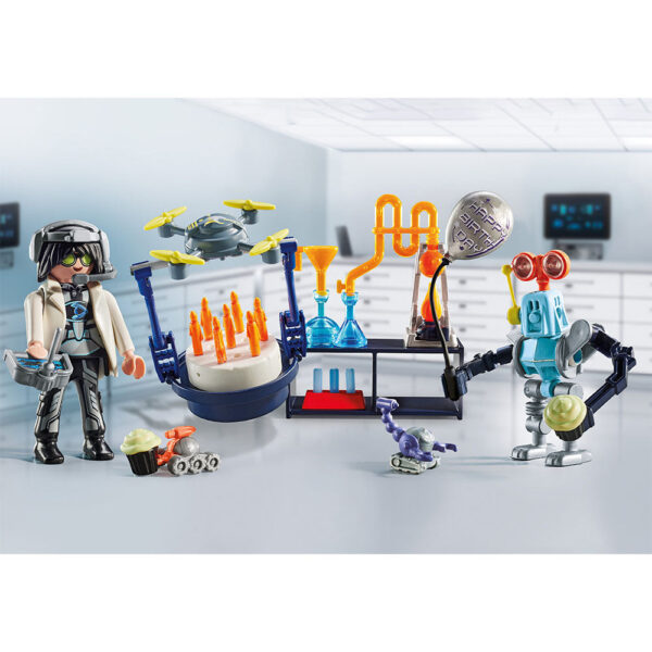 Playmobil - Cercetator Cu Roboti - PM71450
