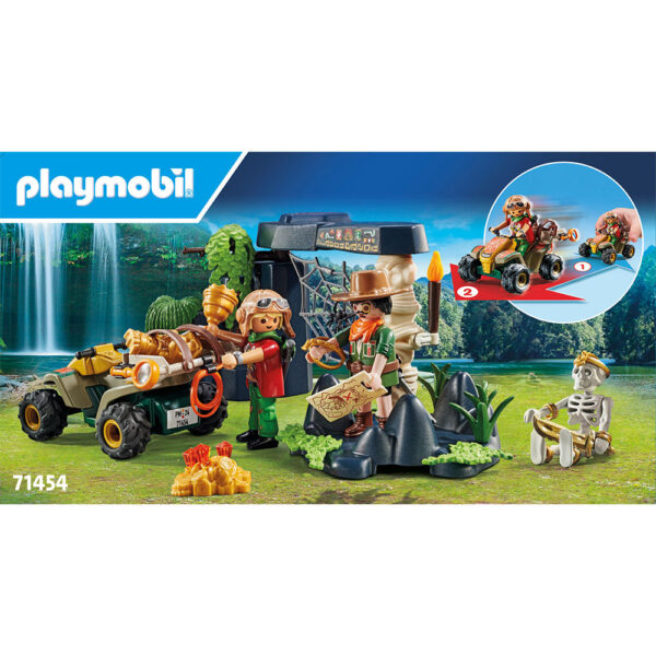 Playmobil - Vanatoarea De Comori In Jungla - PM71454