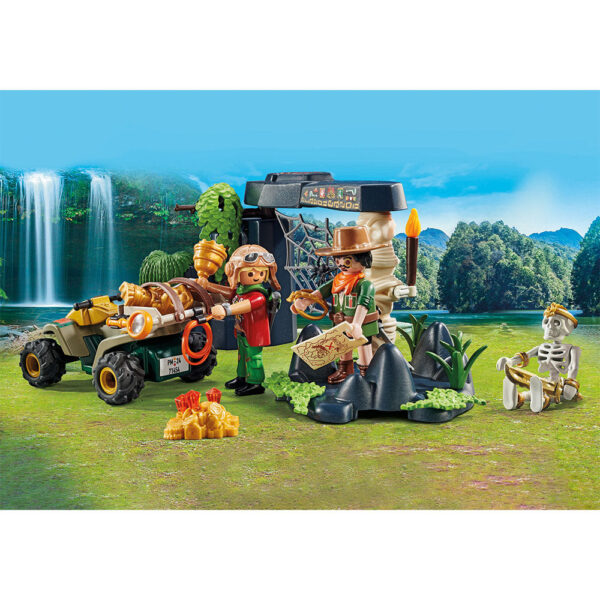 Playmobil - Vanatoarea De Comori In Jungla - PM71454