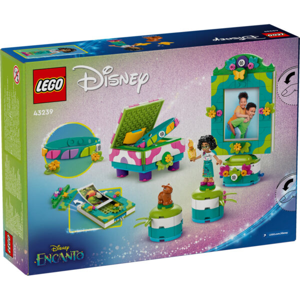 LEGO Disney - Rama foto si cutia de bijuterii a Mirabelei 43239, 334 piese