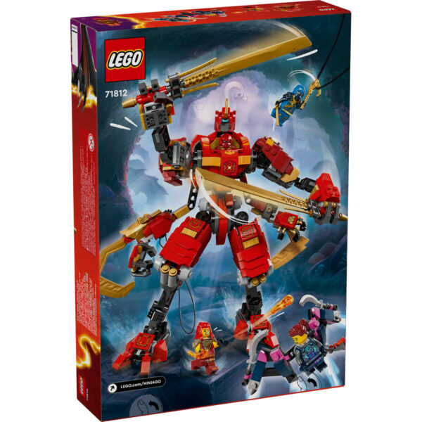 LEGO Ninjago - Robotul Ninja catarator al lui Kai 71812, 623 piese