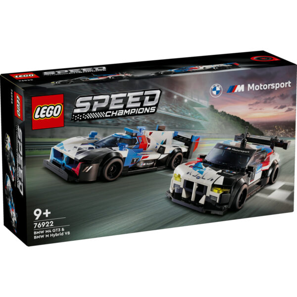 76922-lego-speed-champions-1 LEGO Speed Champions - BMW M4 GT3 si BMW M Hybrid V8 76922, 676 piese