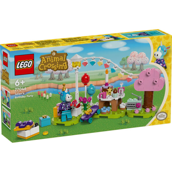 77046-lego-animal-crossing-1 LEGO Animal Crossing - Petrecerea aniversara al lui Julian 77046, 170 piese