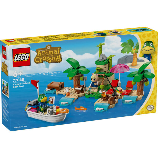 77048-lego-animal-crossing-1 LEGO Animal Crossing - Turul insulei cu barca lui Kapp'n 77048, 233 piese