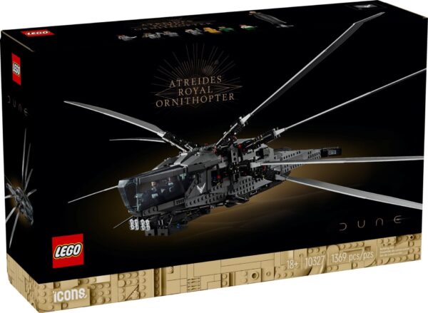 10327_alt1 Lego Icons 10327 - Dune Atreides Royal Ornithopter