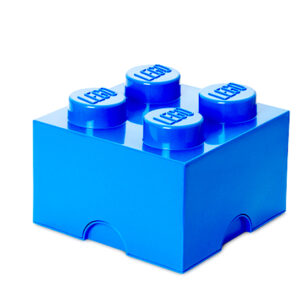 Cutii depozitare - Cutie depozitare LEGO 2x2 albastru inchis 40031731, 0 piese