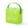 Recipiente alimentare - Cutie LEGO 2x2 - verde transparent 40240008, 0 piese
