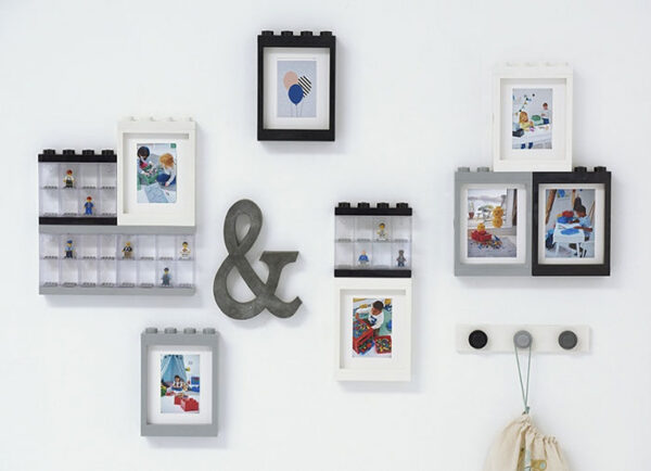 40660006-1 Cutii depozitare - Cutie gri pentru 16 minifigurine 40660006, 0 piese