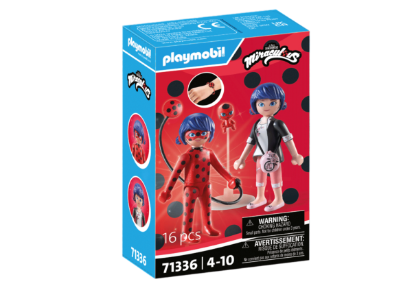 Playmobil-MIRACULOUS MARINETTE SI LADYBUG - PM71336