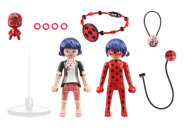 Playmobil-MIRACULOUS MARINETTE SI LADYBUG - PM71336