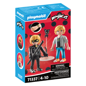 Playmobil-MIRACULOUS ADRIEN SI CAT NOIR - PM71337