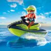 Playmobil-BARCA DE SALVARE CU SCUTER ACVATIC - PM71464