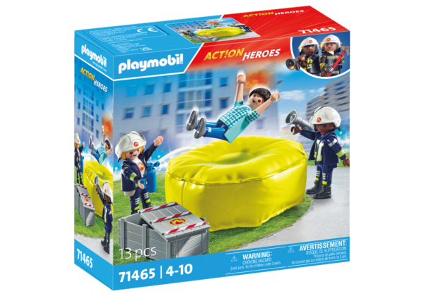 Playmobil-POMPIER CU SALTEA DE AER - PM71465