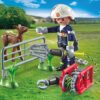 Playmobil-MISIUNEA POMPIERULUI DE SALVARE A ANIMALULUI - PM71467