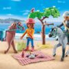 Playmobil-DRUMETIE LA PLAJA CU CAII AMELIA SI BEN - PM71470