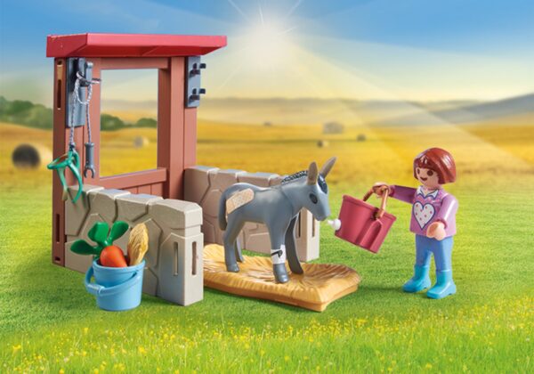 Playmobil-VETERINAR IN CURTEA FERMEI - PM71471