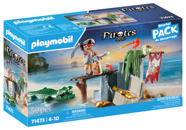 Playmobil-PIRAT CU ALIGATOR - PM71473