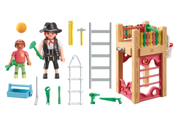 Playmobil-TAMPLAR LA LUCRU - PM71475