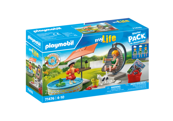 Playmobil-DISCTRACTIE LA PISCINA IN CURTE - PM71476