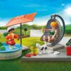 Playmobil-DISCTRACTIE LA PISCINA IN CURTE - PM71476