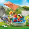 Playmobil-DISCTRACTIE LA PISCINA IN CURTE - PM71476