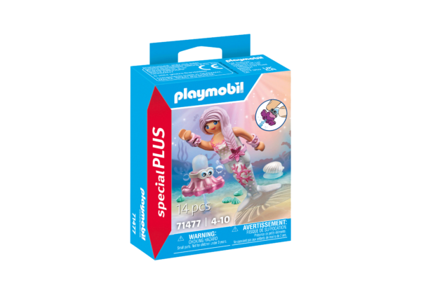 Playmobil-FIGURINA SIRENA CU CARACATITA - PM71477