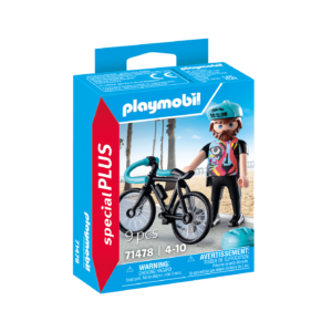 Playmobil-FIGURINA CICLISTUL PAUL - PM71478
