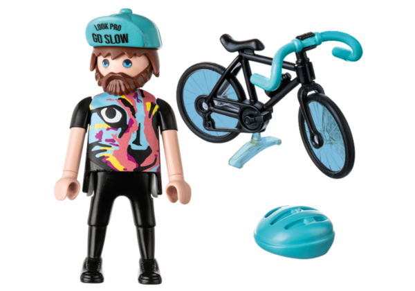 Playmobil-FIGURINA CICLISTUL PAUL - PM71478
