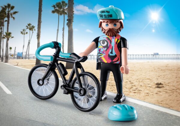 Playmobil-FIGURINA CICLISTUL PAUL - PM71478