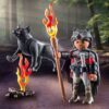 Playmobil-FIGURINA RAZBOINIC CU LUP - PM71482