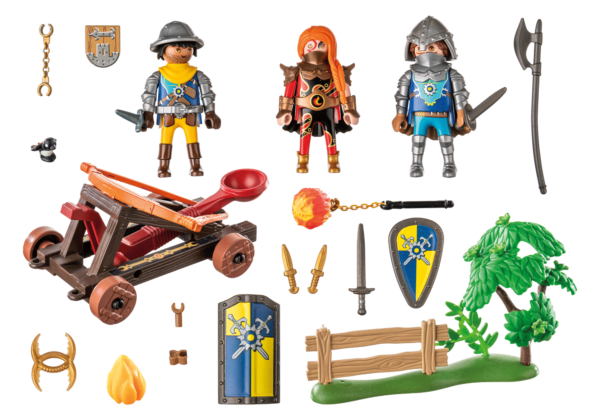 Playmobil-AMBUSCADA LA MARGINEA DRUMULUI - PM71485
