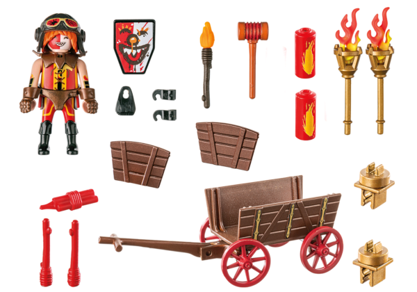 Playmobil-KARTUL DE CURSE AL LUI KAHBOOM - PM71486