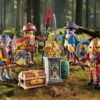 Playmobil-CREEAZA PROPRIA FIGURINA CAVALERII NOVELMORE - PM71487