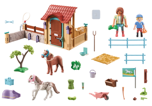 Playmobil-GRAJD DE PONEI - PM71494