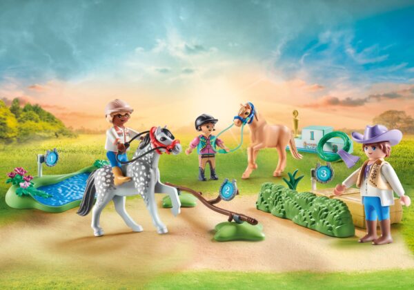 Playmobil-TURNEUL CU PONEI - PM71495