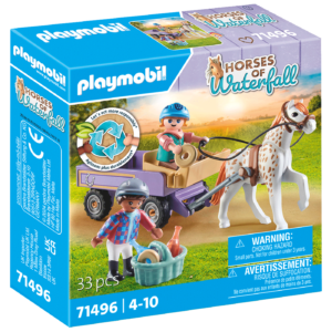 Playmobil-CARUTA CU PONEI - PM71496