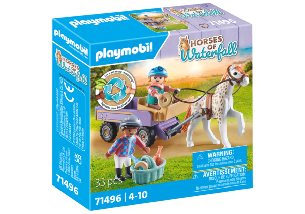 Playmobil-CARUTA CU PONEI - PM71496