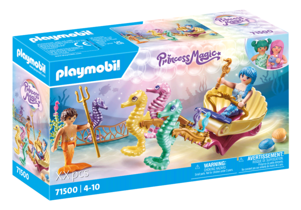 Playmobil-TRASURA CU CAI DE MARE - PM71500