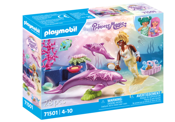 Playmobil-SIRENA CU DELFINI - PM71501