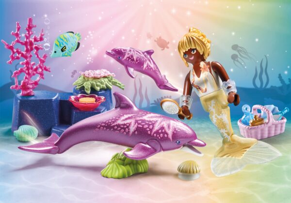 Playmobil-SIRENA CU DELFINI - PM71501