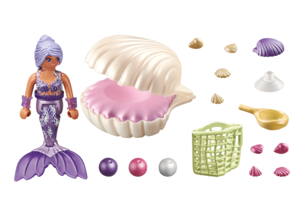 Playmobil-SIRENA CU PERLA IN SCOICA - PM71502