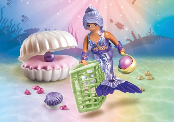 Playmobil-SIRENA CU PERLA IN SCOICA - PM71502