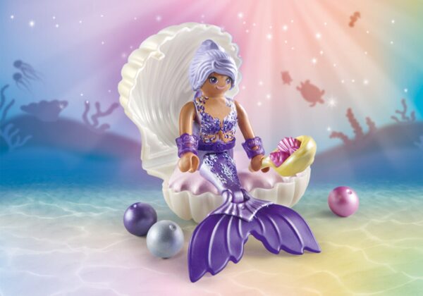 Playmobil-SIRENA CU PERLA IN SCOICA - PM71502