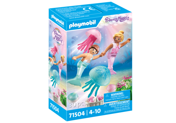 Playmobil-COPII SIRENE CU MEDUZE - PM71504