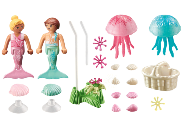 Playmobil-COPII SIRENE CU MEDUZE - PM71504