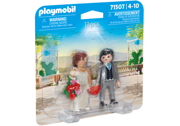 Playmobil-SET 2 FIGURINE CUPLU DE NUNTA - PM71507