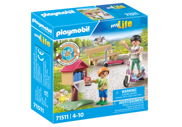 Playmobil-SCHIMB DE CARTI PENTRU PASIONATII DE LECTURA - PM71511