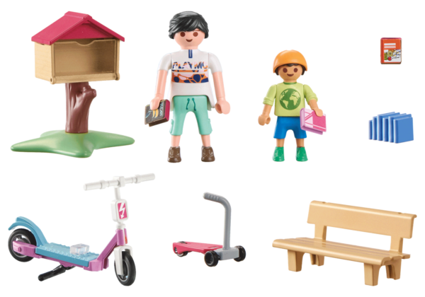 Playmobil-SCHIMB DE CARTI PENTRU PASIONATII DE LECTURA - PM71511